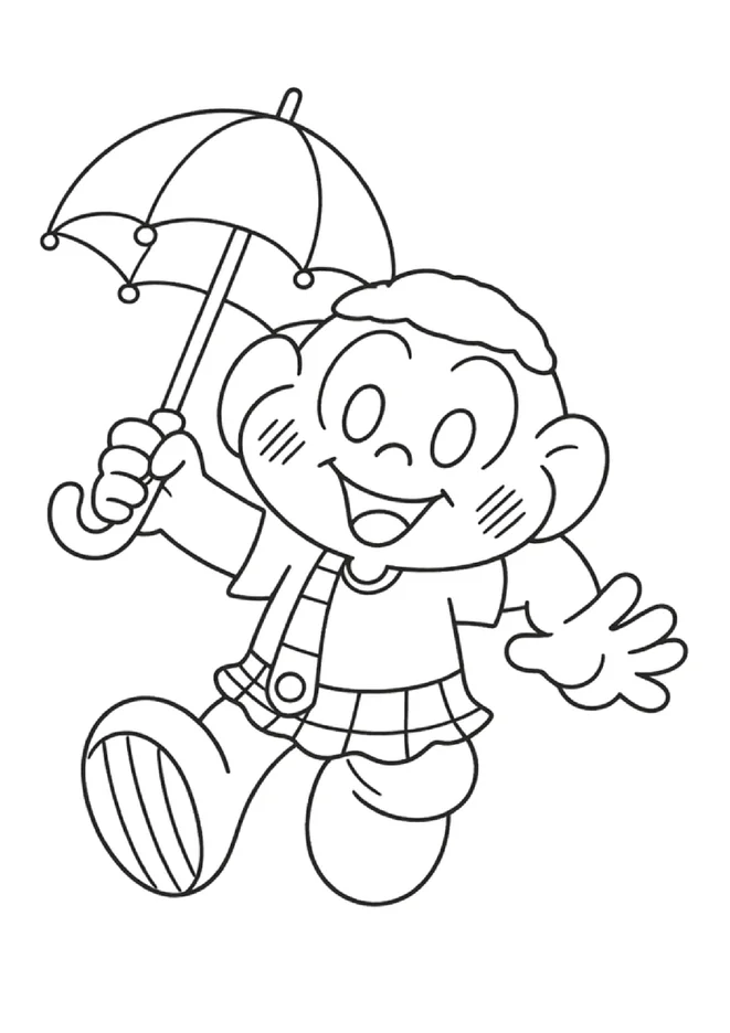 Desenhos da turma da monica para imprimir e colorir para imprimir e colorir - imagem 2